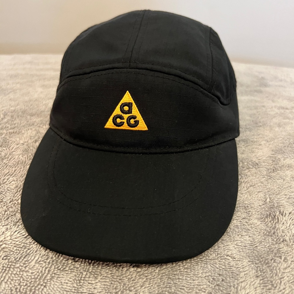 Nike ACG Black Cap with orange Logo